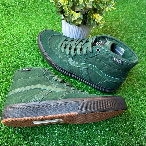 Vans Crocket High Dark Green / Black - Picture 6 of 9